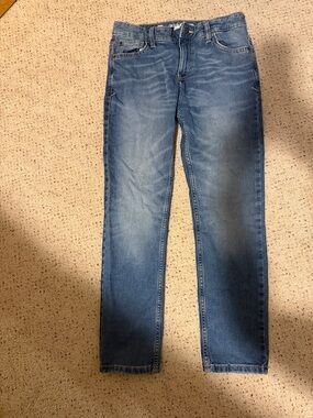 Cat & Jack Boys Blue Straight-Leg Jeans